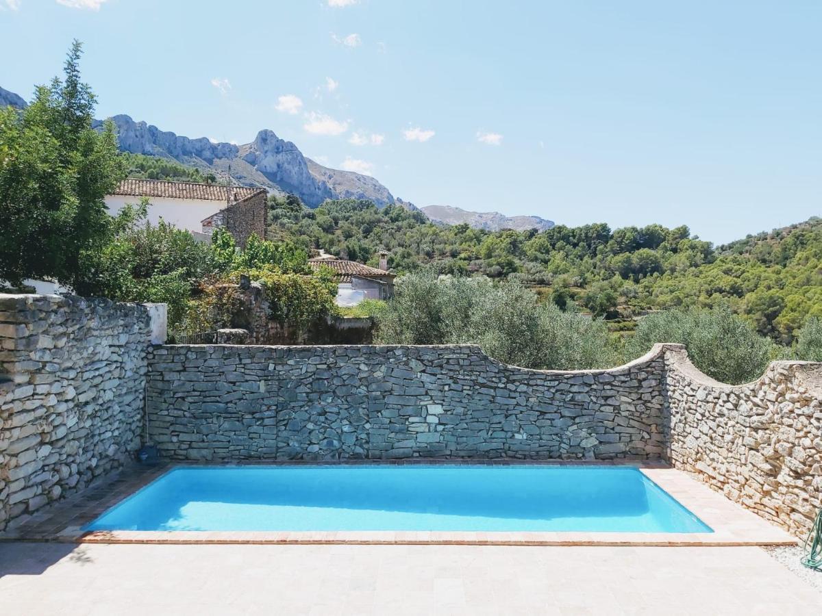 Casa Nicole Naturaleza, Montanas Y Piscina Privada En Alicante Carroja Ngoại thất bức ảnh