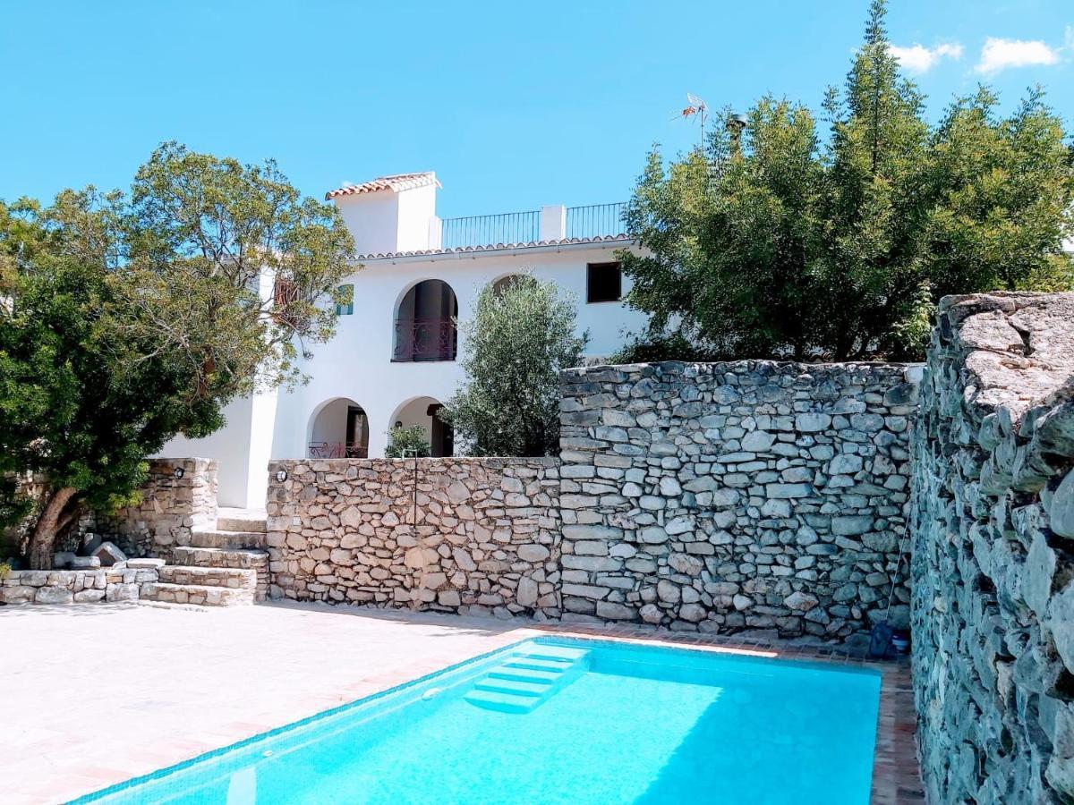 Casa Nicole Naturaleza, Montanas Y Piscina Privada En Alicante Carroja Ngoại thất bức ảnh