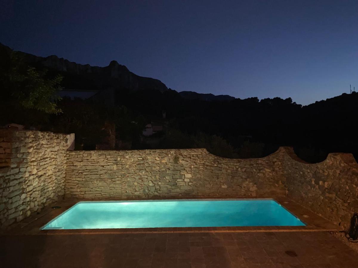 Casa Nicole Naturaleza, Montanas Y Piscina Privada En Alicante Carroja Ngoại thất bức ảnh