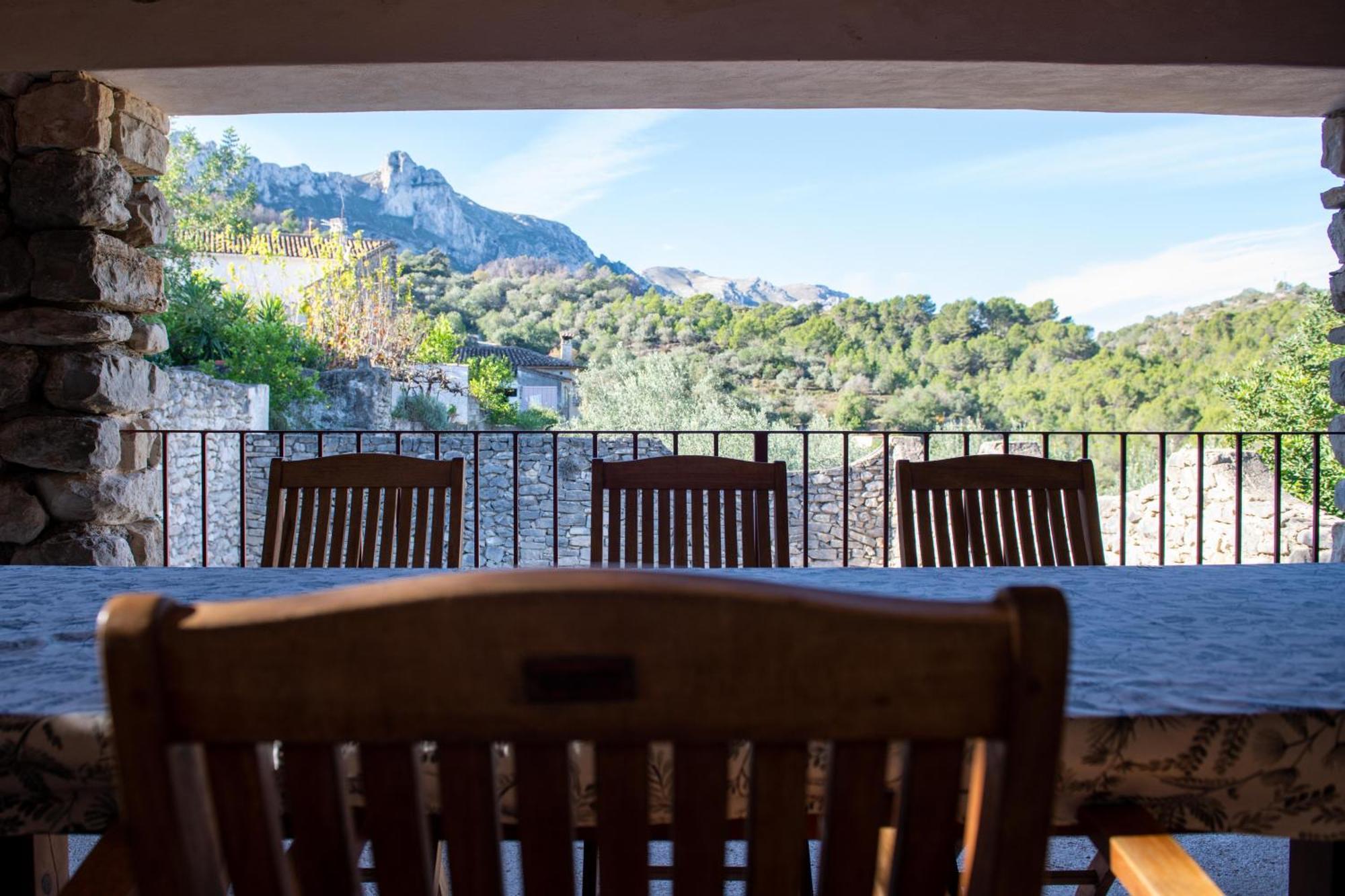 Casa Nicole Naturaleza, Montanas Y Piscina Privada En Alicante Carroja Ngoại thất bức ảnh